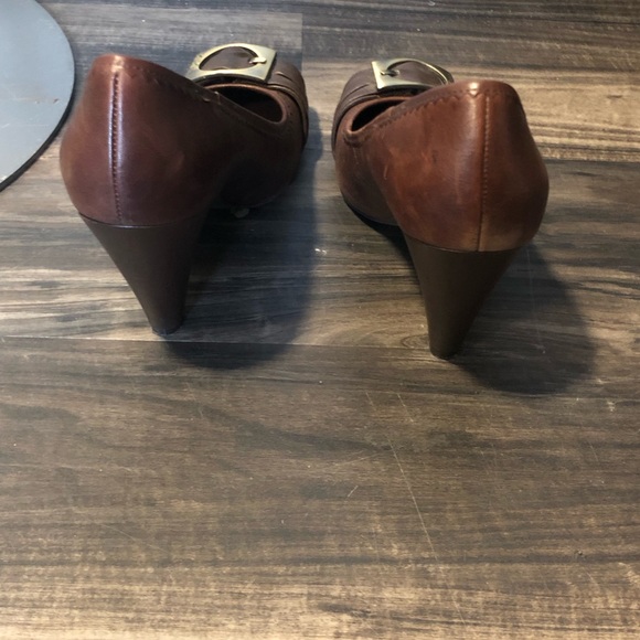 Bcbg brown chunky heel - Picture 4 of 6